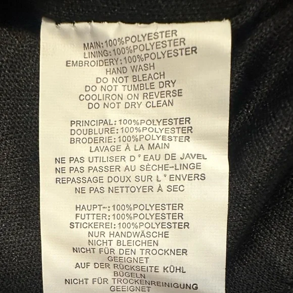 π 3X HP π Maner NWT Black and Gold Sequin Mini Skirt - Picture 4 of 7